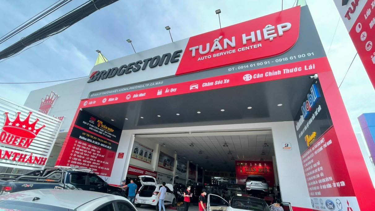 Cà Mau: Đại lí lốp -  CÔNG TY TNHH TM DV TUẤN HIỆP